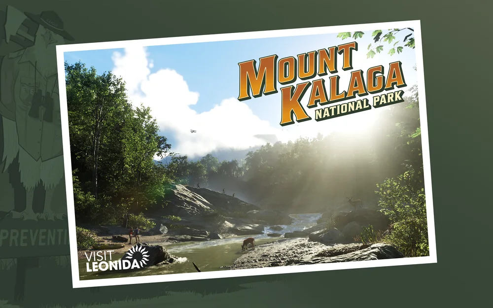 Carte postale de Mount Kalaga